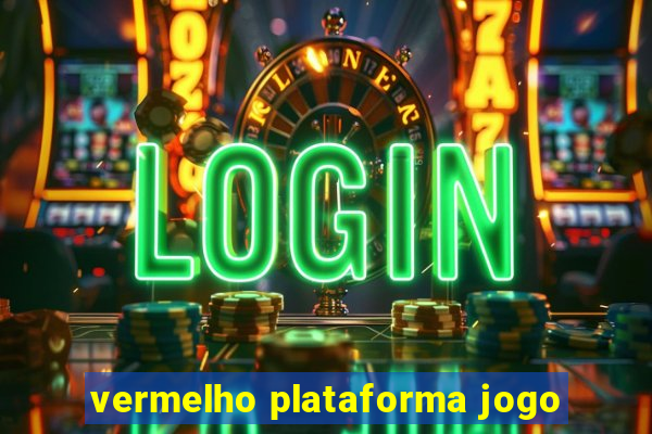 vermelho plataforma jogo